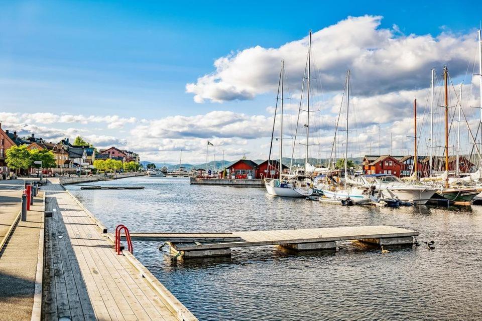 Studio W Centrum Miasta Holmestrand, Norwegia 外观 照片
