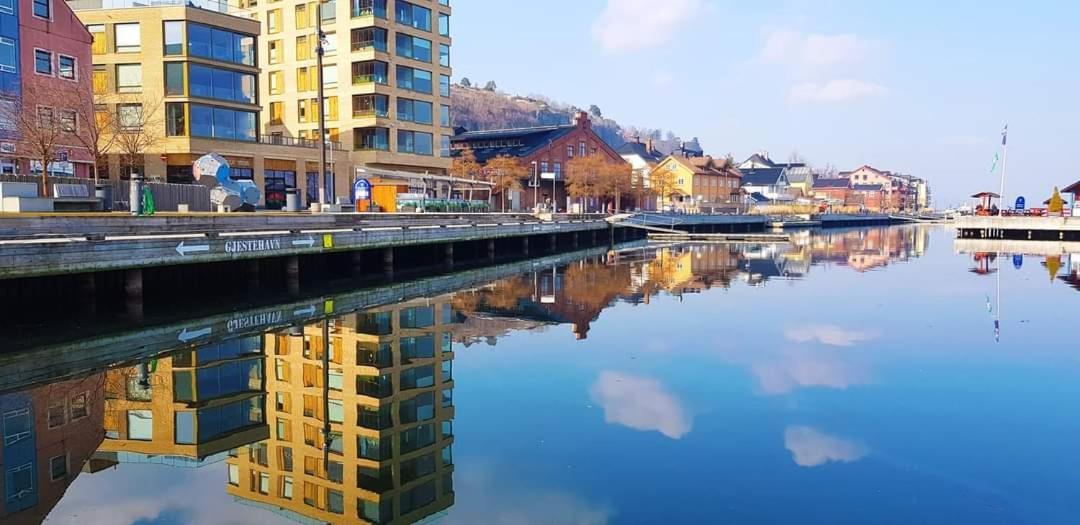 Studio W Centrum Miasta Holmestrand, Norwegia 外观 照片
